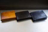"The Civilian" Leather Bifold Wallet - Blue