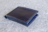 "The Civilian" Leather Bifold Wallet - Blue