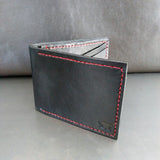 "The Civilian" Leather Bifold Wallet - Black