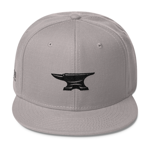 Anvil Logo Snapback - Gray