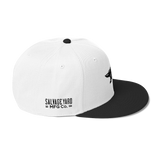 Anvil Logo Snapback - White/Black
